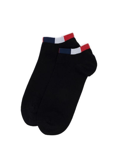 U.S. Polo Assn. Erkek 2'li Patik Çorap Siyah