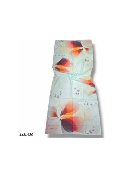 Buqle Dijital Desenli Soft Şal 446-120 Çok Renkli
