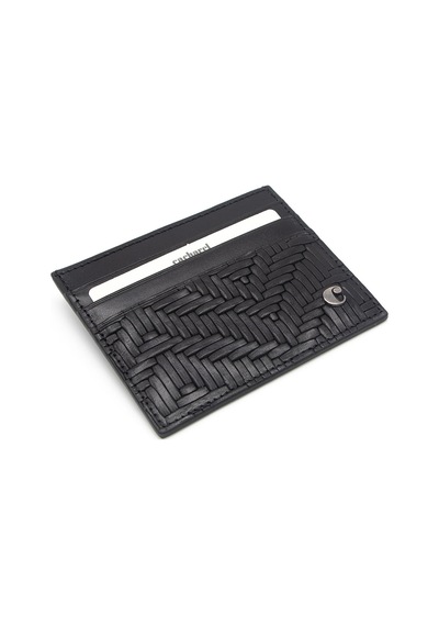 Cacharel Siyah Gladyatör Unisex Deri Kartlık 0244g65 Siyah
