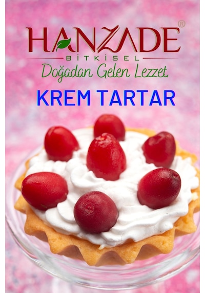 Hanzade Bitkisel Krem Tartar Potasyum Bitartarat 100 G