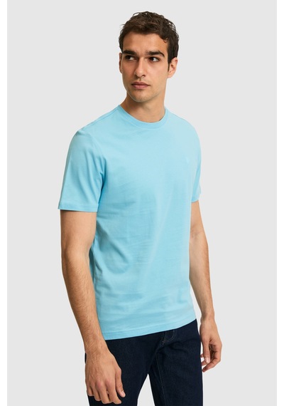 U.s. Polo Assn. Erkek Aqua Tişört Basic 50326953-vr007