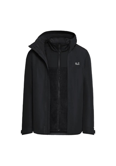 Jack Wolfskin Jack Wolfskın A66473 Stonelite 3in1 Mont Antrasit
