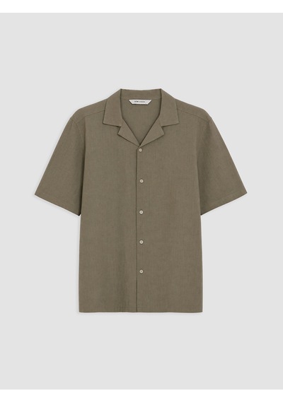 Lcw Vision Haki Regular Fit Erkek Dokulu Gömlek