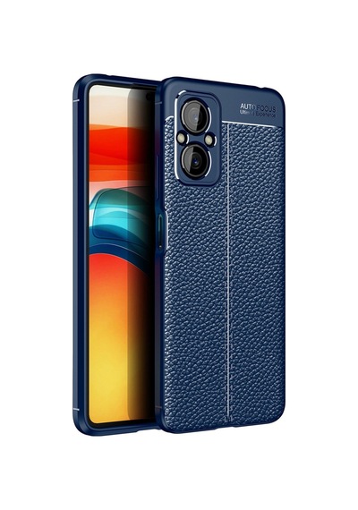 Poco M5 Kılıf Auto Focus Kapak - Lacivert Bz8683140484569