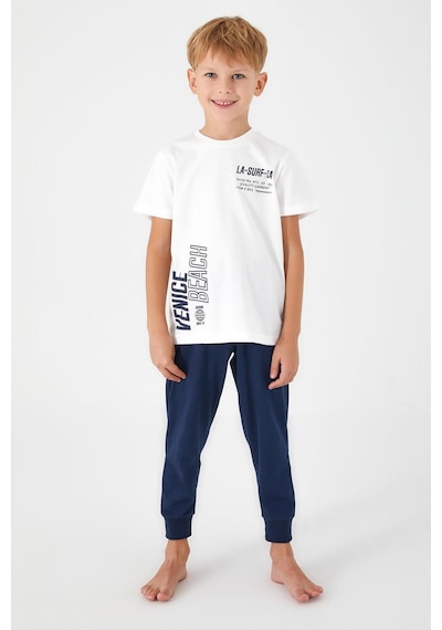 Roly Poly 3041 Venice Beach Erkek Çocuk Kısa Kol Pijama Takım 001