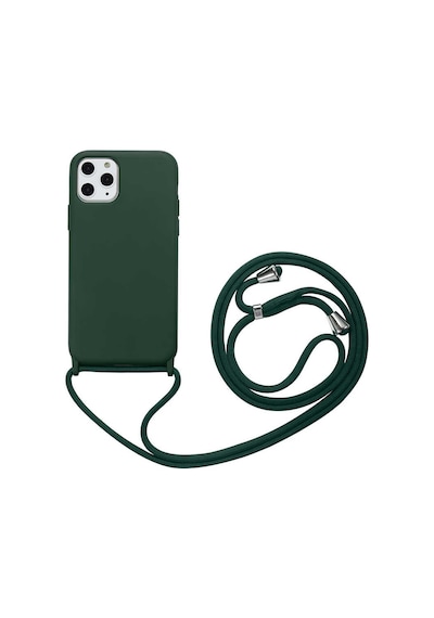 Zore İphone 11 Pro Uyumlu Ogaa Ropi Kılıf-koyu Yeşil