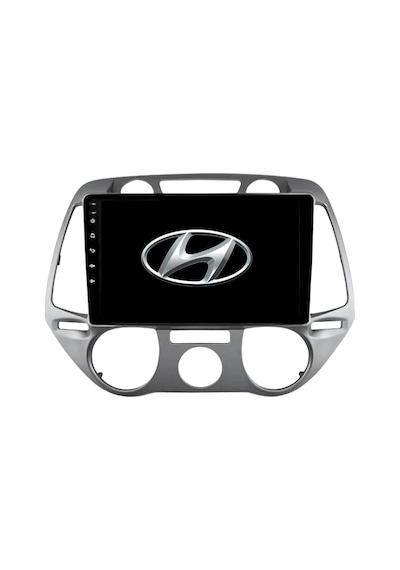 Hyundai İ20 Araç Multimedya Android Ekran Carplay Double Teyp 4+64 9" 08-12 Analog Y Silver Blueway