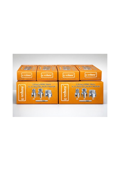 Senbang 3 Parça Pprc Boru İç Ve Dışa Diş Açma Aparatı 20-25-32 Mm Set