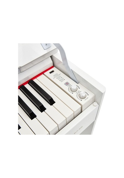 Köhner Slp-245 Wh Dijital Konsol Piyano, Bluetooth, Tuş Hassasiyeti, 88 Tuşlu, Kapaklı Kulaklık Ve Tabure