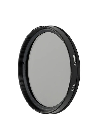 49mm Cpl Polarize Filtre Dairesel Polarizasyon, Yansıma Azaltıcı, Metal Çerçeve