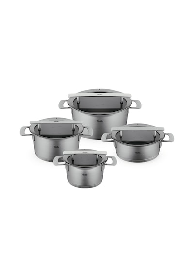 Fissler Phi Collection Cam Kapak 8 Parça Tencere Seti Renkli