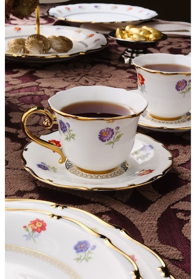 Karaca  Royal Bone Diana 2 Kişilik Çay Fincan Takımı