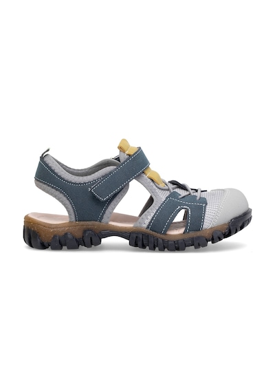 Elit Şa-p-041-25y Patik Erkek Çocuk Düz Sandalet Lacivert - Gri Lacivert - Gri
