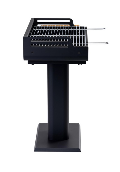Mss Grill Çelik Izgara Mangal Ahşap Kömürlü 67x40