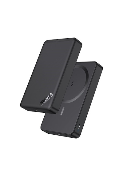 Gar276 5000 Mah Manyetik Kablosuz Type-c Girişli Taşınabilir Powerbank - Siyah