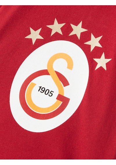 Gsstore Galatasaray 5 Yıldız Bebek T-shirt B251412 Kırmızı