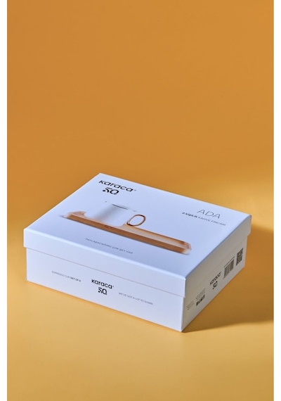 Karaca  Ada Bambu Tabaklı 2 Kişilik Kahve Fincanı 90 Ml