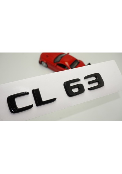 CL 63 Bagaj Parlak Siyah ABS 3M 3D Yazı Logo