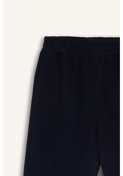 Defacto Coool Beli Paçası Lastikli Basic Düz Jogger Eşofman Altı E1478AX24WNNV241 Lacivert