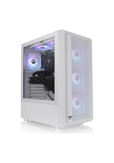 Thermaltake S200 TG 650 W 80+ ARGB Mesh Pencereli Oyuncu Kasası Beyaz
