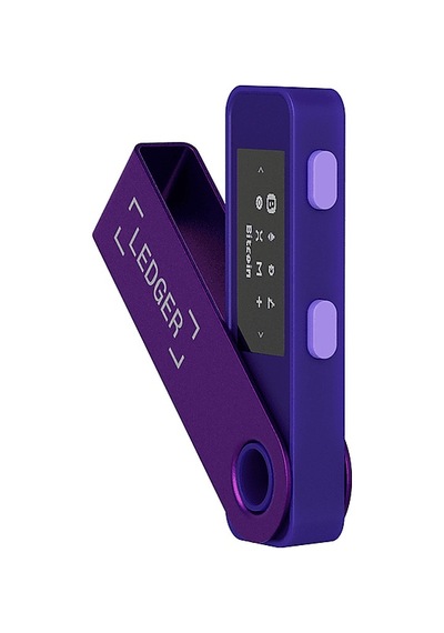 Ledger Nano S Plus Type-C 64 GB Kripto Cüzdan Mor