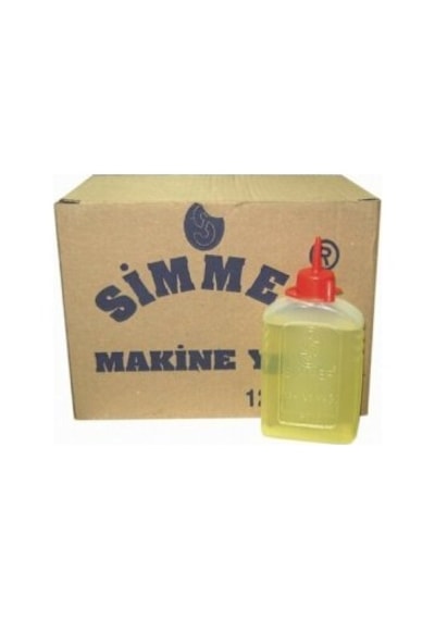 Simmer Makine Yağı - 60 Cc- 12'li Paket