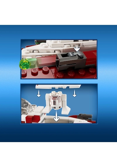 LEGO® Star Wars™ Obi-Wan Kenobi’nin Jedi Starfighter™’ı 75333 - 7 Yaş ve Üzeri için Oyuncak Yapım Seti (282 Parça)