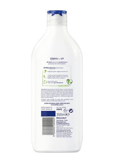 Nivea Naturally Good Avokado Özlü Vücut Losyonu 350 ML