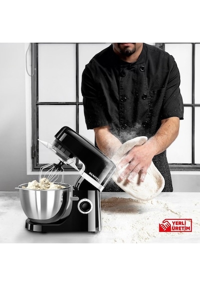 Kumtel HSM-02 1800 W 4.5 L Dondurma Yapma Aparatlı Hamur Yoğurma Makinesi