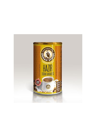 Orhan Efendi Hazır Türk Kahvesi Orta Şekerli Teneke 500 G