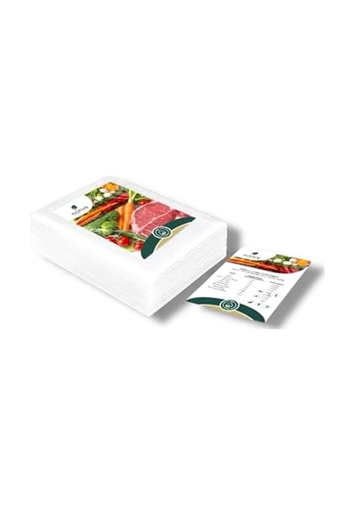 Ev Tipi Gofrajlı Vakum Poşeti 50 Adet Seçenekli 15x20 Cm