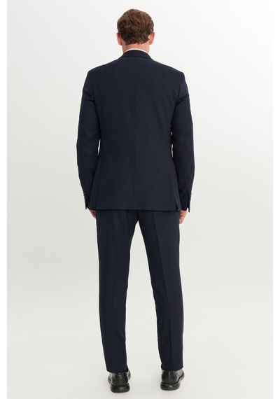 AC&Co / Altınyıldız Classics Erkek Lacı Slim Fit Dar Kesim Mono Yaka Armürlü Esnek Takım Elbise Lacı AC&Co / Altınyıldız Classics Erkek Lacı Slim Fit Dar Kesim Mono Yaka Armürlü Esnek Takım Elbise Lacı
