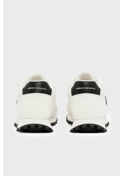 Armani Exchange Erkek Ayakkabı Xm001960 Af19388 M0017 Beyaz-siyah