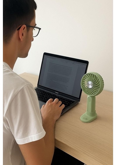 Usb Şarjlı 3 Ayarlı Taşınabilir Masa Üstü Fan, Pra-12867537-1066