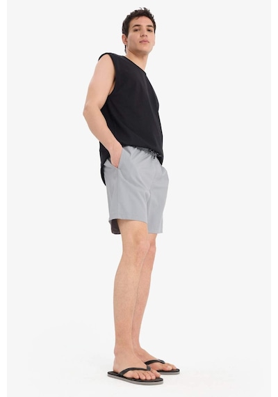 Defacto Regular Fit File Astarlı Kısa Boy Deniz Şortu B7255ax25hsgr265 Gri Defacto Regular Fit File Astarlı Kısa Boy Deniz Şortu B7255ax25hsgr265 Gri