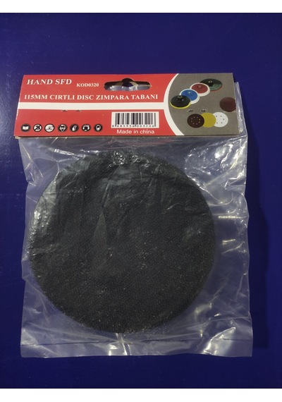 Cırt Zımpara Tabanı Cırtlı Zımpara 115 Mm 1 Adet