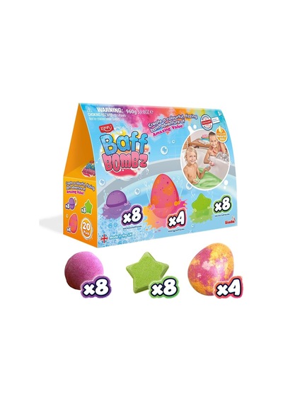 20'li Baff Bombz Mega Pack Nem Topu Banyo Bombası Seti 960 Gr 285 ML