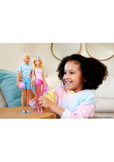 Barbie Bebek Ve Aksesuarlar Deniz Şortu Ve Plaj Temalı Aksesuarları Olan Sarışın Ken Bebek Hpl74 Genel