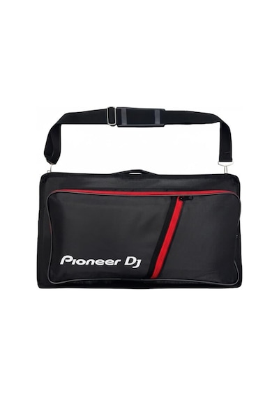Pioneer Dj Ddj-400 Ve Ddj-flx4 Uyumlu Laptop Bölmeli Kırmızı Kadife Astarlı Soft Case Dj Controller Taşıma Çantası