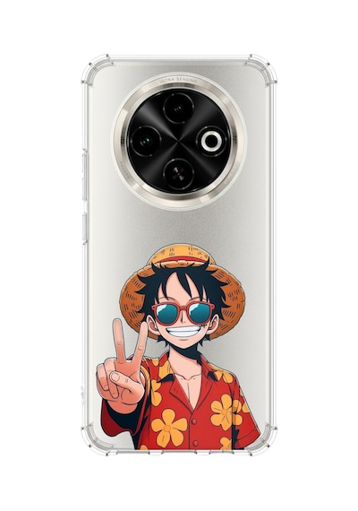 Tecno Spark 30c Uyumlu Monkey D. Luffy Tasarımlı Baskılı Silikon Kılıf