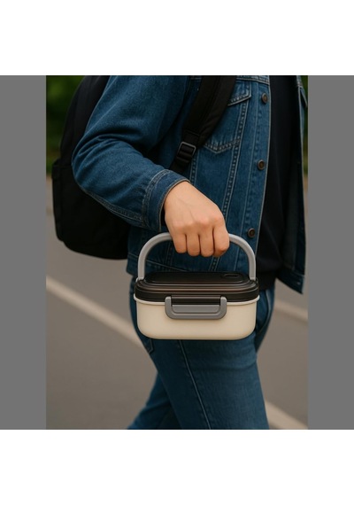 Jouis Beslenme Kutusu 1200 Ml 2 Katlı 6 Bölmeli Bpa'sız Pp Plastik Sefer Tası Ve Beslenme Çantası - Lunch Box, Ça Diğer