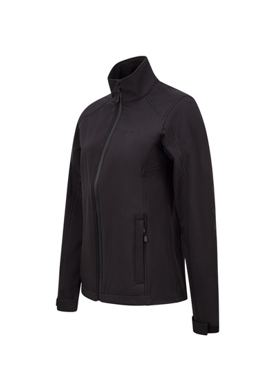 2as Bianca İnce Softshell Kadın Ceket Siyah 001