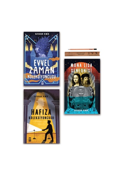 Genç Timaş Mona Lisa Senfonisi - Hafıza - Evvel Zaman Koleksiyoncusu Set 3 Kitap