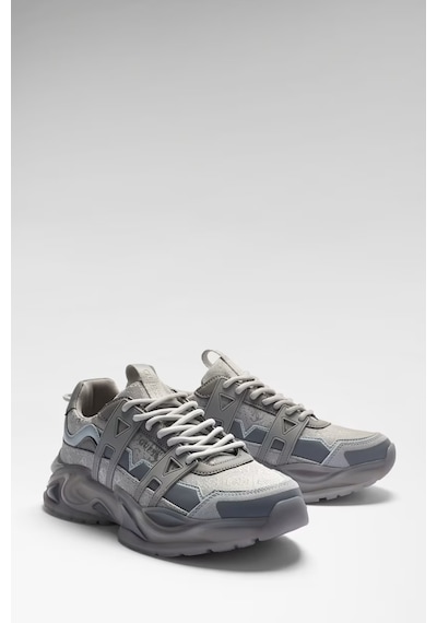 Guess Belluno Erkek Sneaker Fmjelufal12 Gri