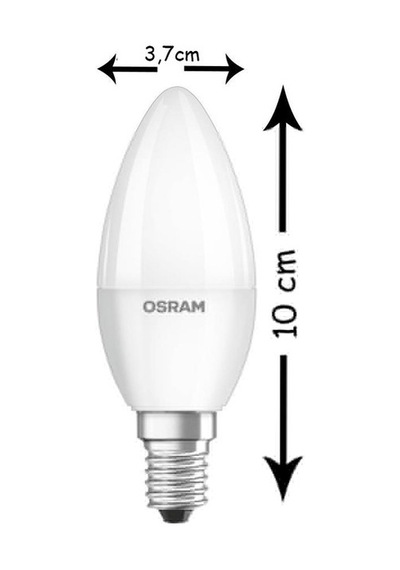 Osram Led Value 4,9w Beyaz Işık E-14 470lm Ampul