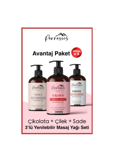 Parnassos Doğal Çilek Çikolata White Etkili Aromatera