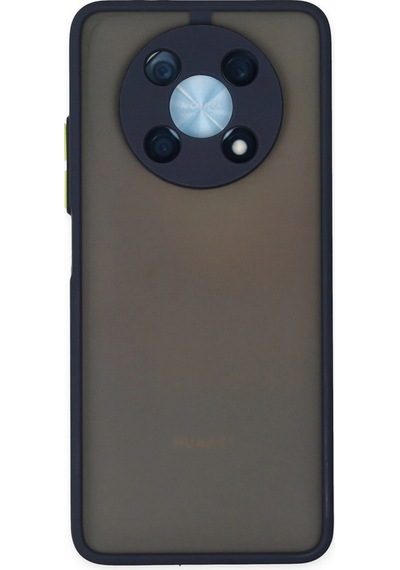 Newface Huawei Nova Y90 Kılıf Montreal Silikon Kapak Semeglbl - 37 - Lacivert
