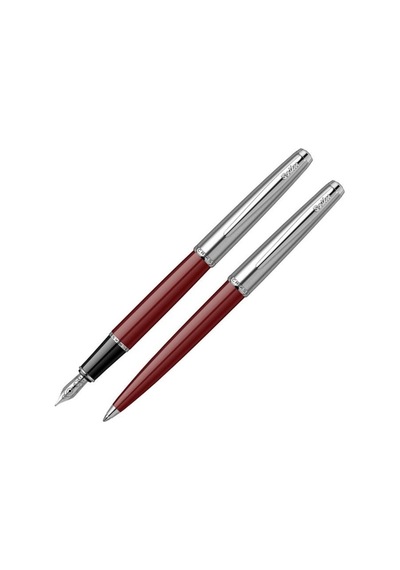 Scrikss Dolmakalem+Tükenmez 78 Bordo Lüks Kutu