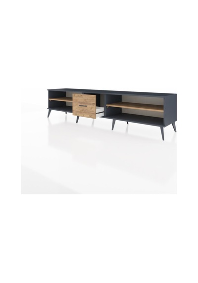 Hyperion Tv Ünitesi 2 Raflı Tek Çekmeceli 220x44x51 Antrasit-çam Atlas Çam/atlas Çam - Antrasıt Hyperion Tv Ünitesi 2 Raflı Tek Çekmeceli 220x44x51 Antrasit-çam Atlas Çam/atlas Çam - Antrasıt