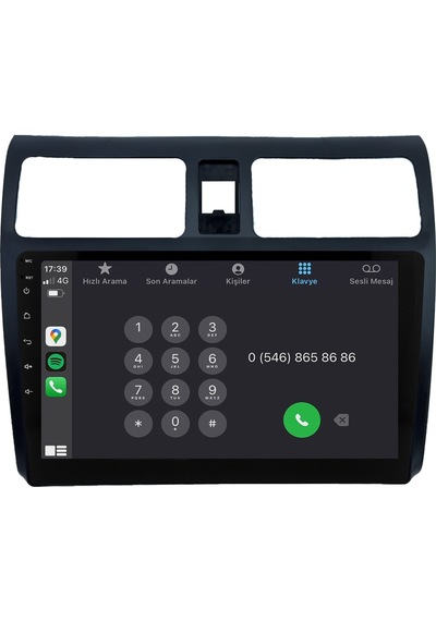 Suzuki Swift Android Multimedya Sistemi 2006-2010 Crv-4520xaa